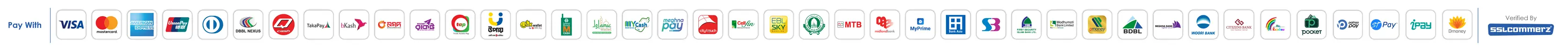 SSLCommerz payment methods